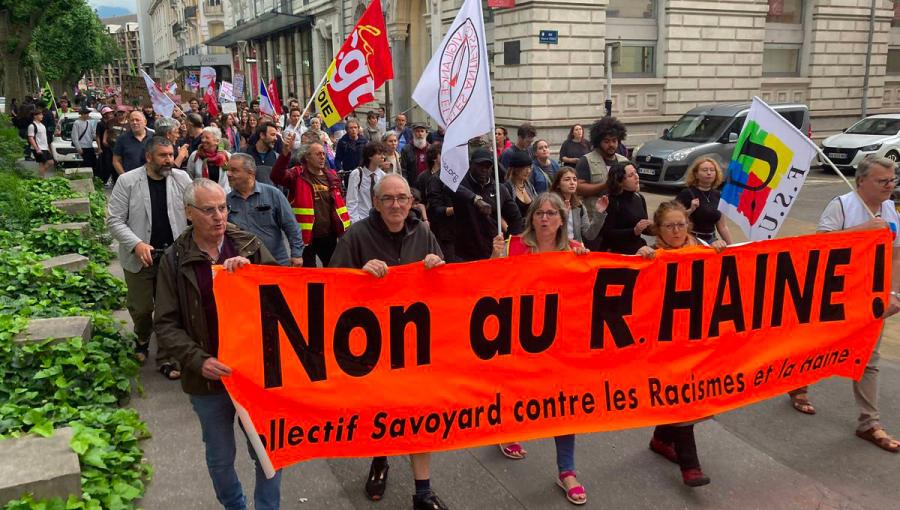 Manifestation contre l’extrême droite à Chambéry, un rassemblement aux multiples objectifs