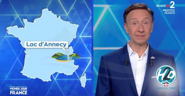 LAC ANNECY | (🎥VIDÉO) Pour Stéphane Bern, le lac d’Annecy « se rétrécit » !